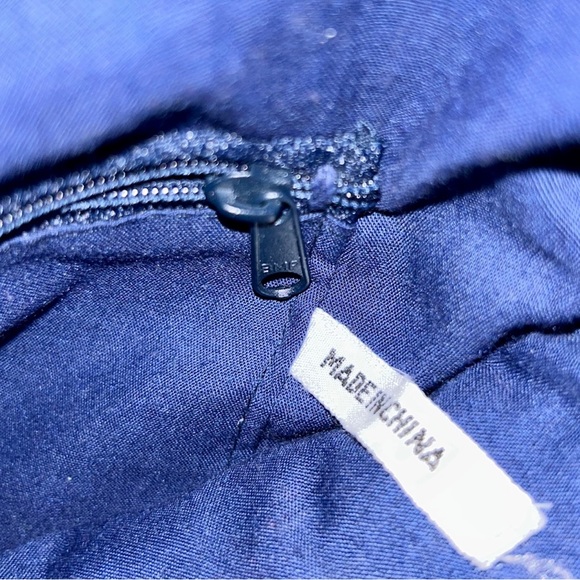 ⭐️UNIQUE WOVEN GRAY-BLUE PURSE W/BAMBOO HANDLES!! Gorgeous condition!! - Picture 11 of 12